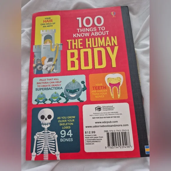 Kids Human Body Book - Picture 1 of 2